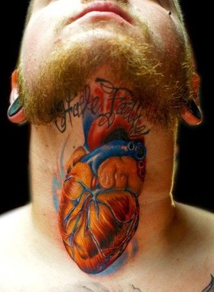 Heart Tattoos for Guys