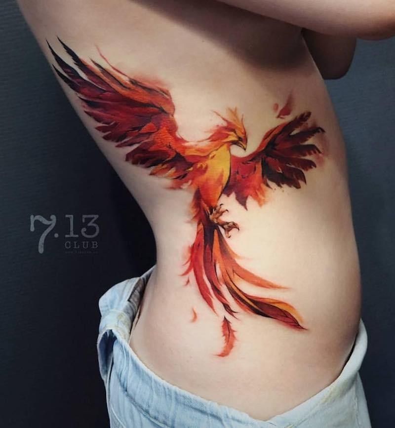 Phoenix Tattoo Design Ideas for Men