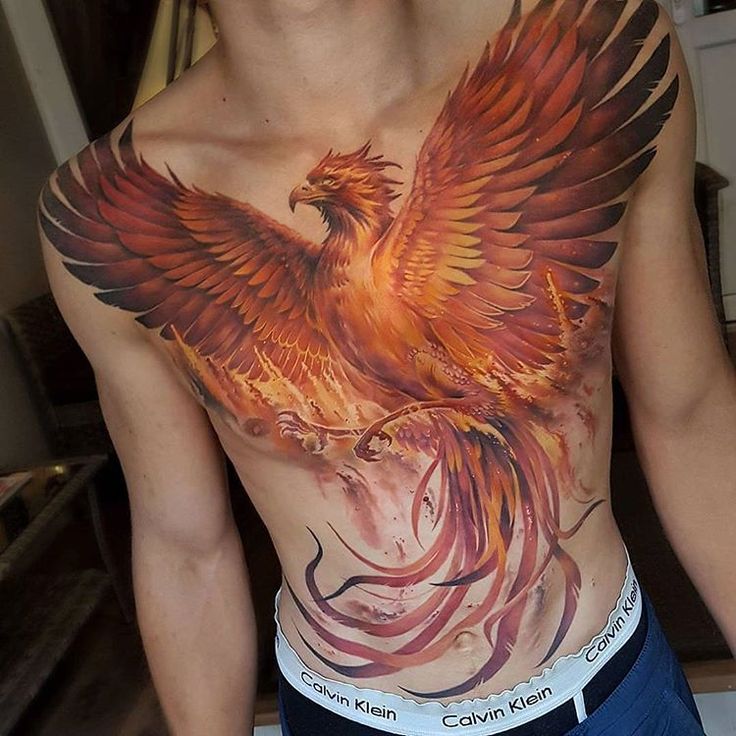 Phoenix Tattoo Design Ideas for Guys