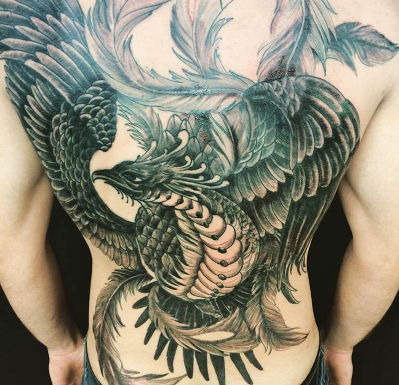 Phoenix Tattoo Design Ideas for Men