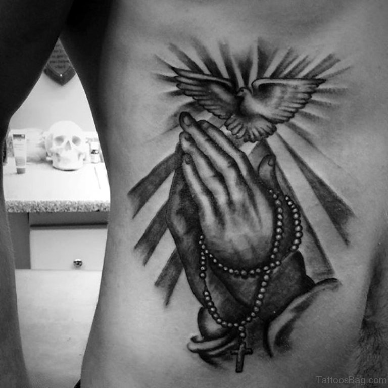 Praying Hands Tattoos for Men