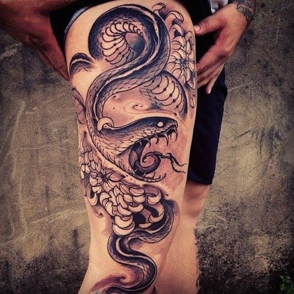 Snake Tattoos for Guys