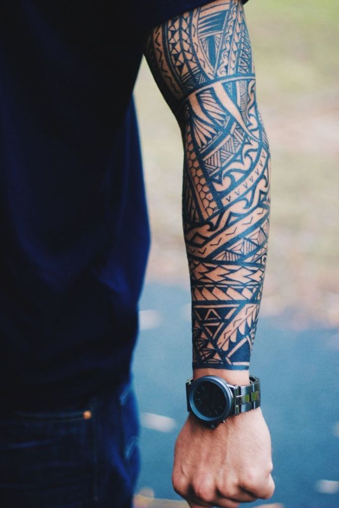 Tribal Arm Tattoos for Men